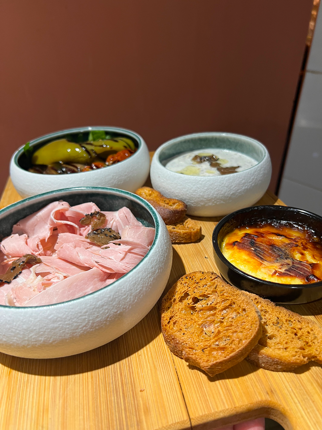 Assortiment d’antipasti